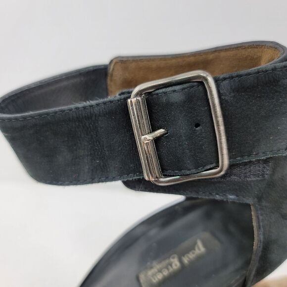 Paul Green strappy black leather heels - Picture 11 of 16